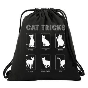 Cat Tricks Funny Kitten Kitty Pet Owner Gift Drawstring Bag