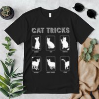 Cat Tricks Funny Kitten Kitty Pet Owner Gift Premium T-Shirt