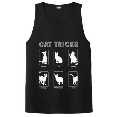 Cat Tricks Funny Kitten Kitty Pet Owner Gift PosiCharge Competitor Tank