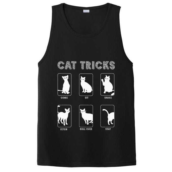 Cat Tricks Funny Kitten Kitty Pet Owner Gift PosiCharge Competitor Tank