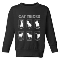 Cat Tricks Funny Kitten Kitty Pet Owner Gift Toddler Sweatshirt