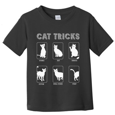 Cat Tricks Funny Kitten Kitty Pet Owner Gift Toddler T-Shirt