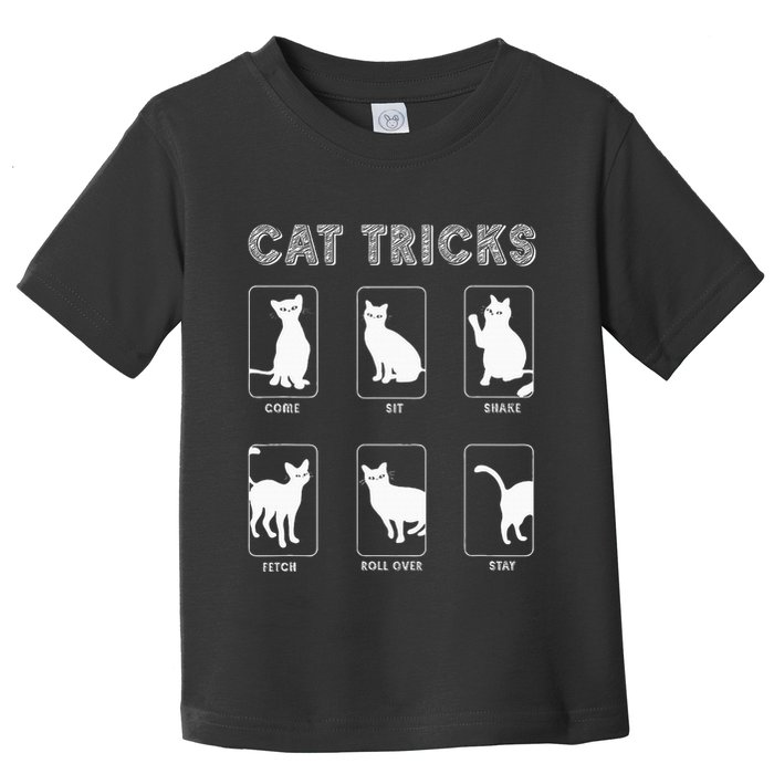 Cat Tricks Funny Kitten Kitty Pet Owner Gift Toddler T-Shirt