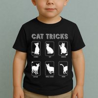 Cat Tricks Funny Kitten Kitty Pet Owner Gift Toddler T-Shirt