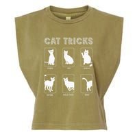 Cat Tricks Funny Kitten Kitty Pet Owner Gift Garment-Dyed Women's Muscle Tee