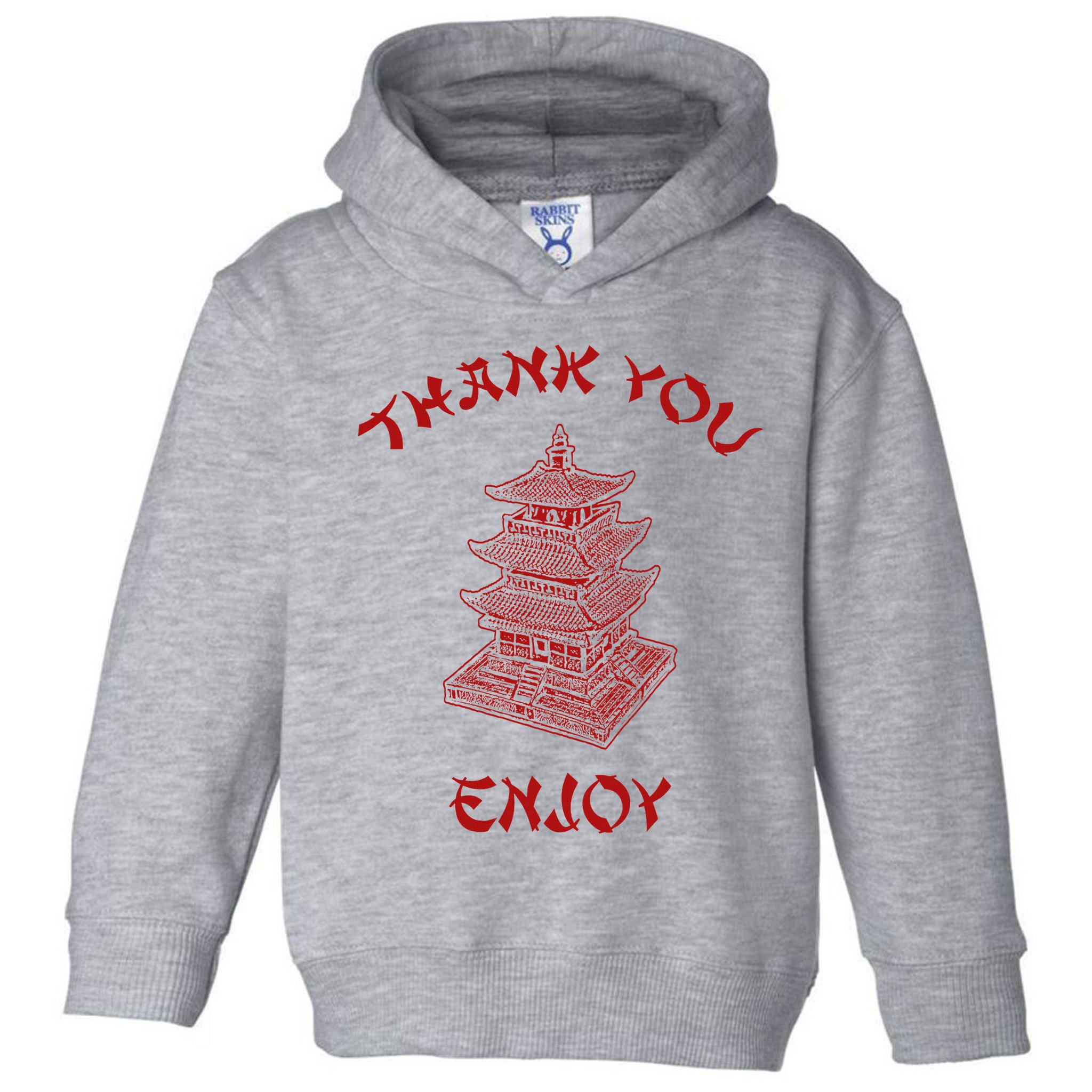 Chinese Takeout Food Thank You Box For Chef Asian Cuisine Toddler Hoodie