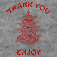 Chinese Takeout Food Thank You Box For Chef Asian Cuisine Toddler Hoodie