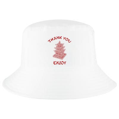 Chinese Takeout Food Thank You Box For Chef Asian Cuisine Cool Comfort Performance Bucket Hat