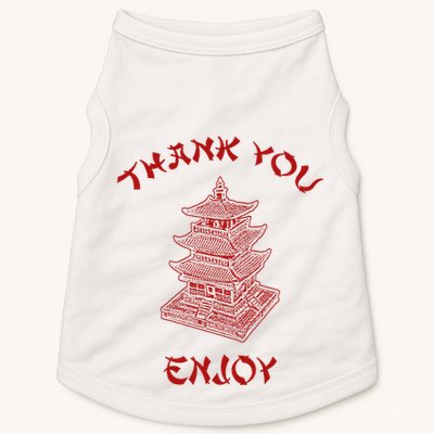 Chinese Takeout Food Thank You Box For Chef Asian Cuisine Doggie Tank
