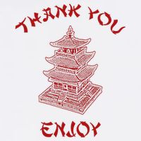 Chinese Takeout Food Thank You Box For Chef Asian Cuisine Flatbill Hat