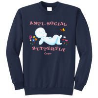 Casper the Friendly Ghost Anti-Social Butterfly Sweatshirt