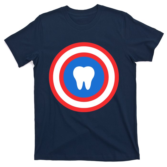 Captain Tooth Funny Dentistry Dentist T-Shirt