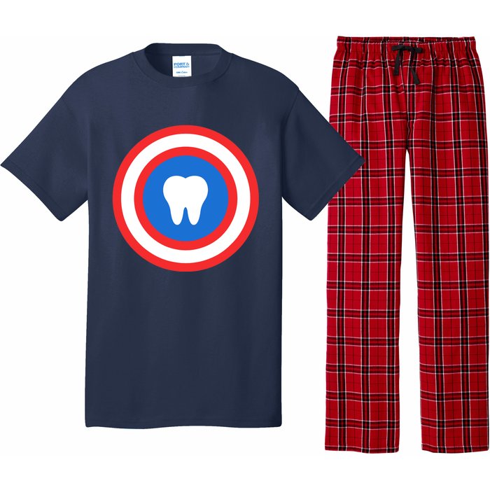 Captain Tooth Funny Dentistry Dentist Pajama Set