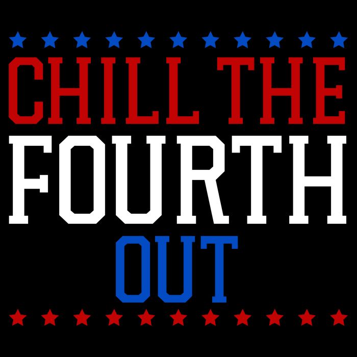Chill The Fourth Out Funny 4th Of July 16 in Basic Backpack