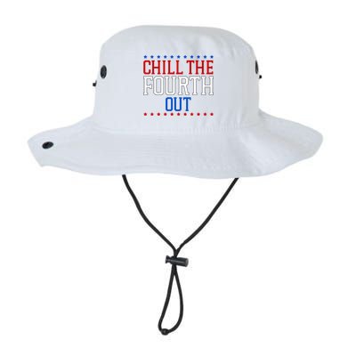 Chill The Fourth Out Funny 4th Of July Bucket Hat