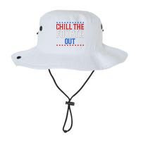 Chill The Fourth Out Funny 4th Of July Bucket Hat