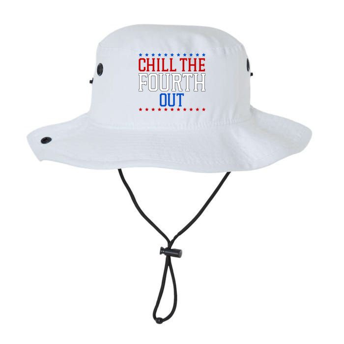 Chill The Fourth Out Funny 4th Of July Bucket Hat