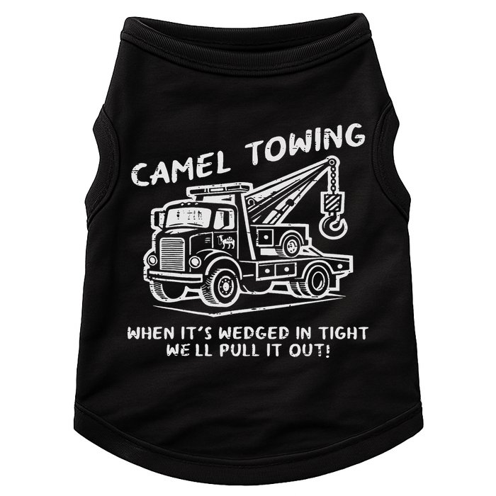 Camel Towing Funny Inappropriate Cringe Adult Humor Joke Doggie Tank