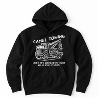 Camel Towing Funny Inappropriate Cringe Adult Humor Joke Hoodie