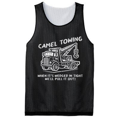 Camel Towing Funny Inappropriate Cringe Adult Humor Joke Mesh Reversible Basketball Jersey Tank