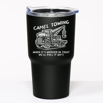 Camel Towing Funny Inappropriate Cringe Adult Humor Joke Tumbler
