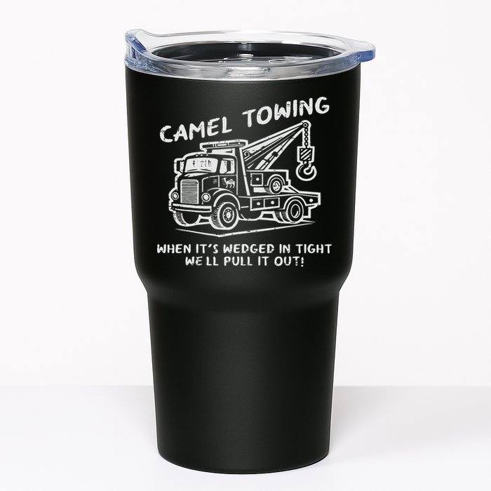 Camel Towing Funny Inappropriate Cringe Adult Humor Joke Tumbler