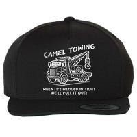 Camel Towing Funny Inappropriate Cringe Adult Humor Joke Wool Snapback Cap