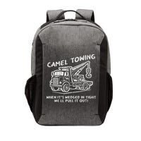 Camel Towing Funny Inappropriate Cringe Adult Humor Joke Vector Backpack