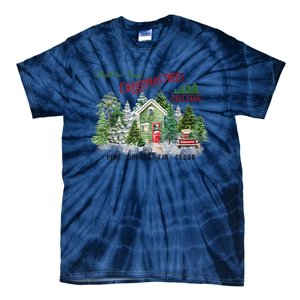 Christmas Tree Farm Fresh Pine Spruce Fir Cedar Gift Tie-Dye T-Shirt