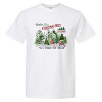 Christmas Tree Farm Fresh Pine Spruce Fir Cedar Gift Garment-Dyed Heavyweight T-Shirt