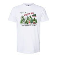 Christmas Tree Farm Fresh Pine Spruce Fir Cedar Gift Softstyle CVC T-Shirt