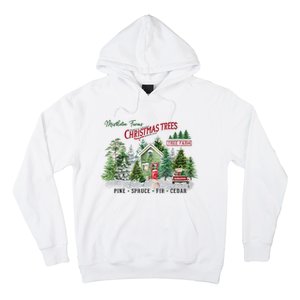 Christmas Tree Farm Fresh Pine Spruce Fir Cedar Gift Hoodie