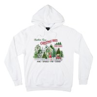 Christmas Tree Farm Fresh Pine Spruce Fir Cedar Gift Hoodie