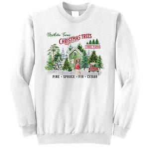 Christmas Tree Farm Fresh Pine Spruce Fir Cedar Gift Sweatshirt