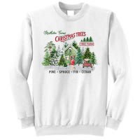 Christmas Tree Farm Fresh Pine Spruce Fir Cedar Gift Sweatshirt