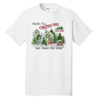 Christmas Tree Farm Fresh Pine Spruce Fir Cedar Gift Tall T-Shirt