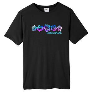 Cozumel Tropical Flower Giftgiftvacation Beach Cute Gift Tall Fusion ChromaSoft Performance T-Shirt