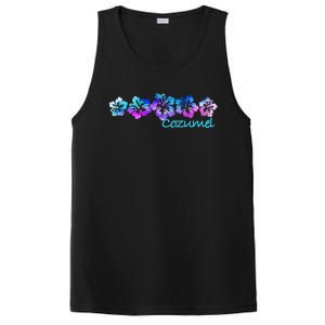 Cozumel Tropical Flower Giftgiftvacation Beach Cute Gift PosiCharge Competitor Tank