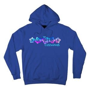 Cozumel Tropical Flower Giftgiftvacation Beach Cute Gift Tall Hoodie