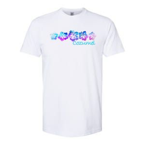 Cozumel Tropical Flower Giftgiftvacation Beach Cute Gift Softstyle CVC T-Shirt