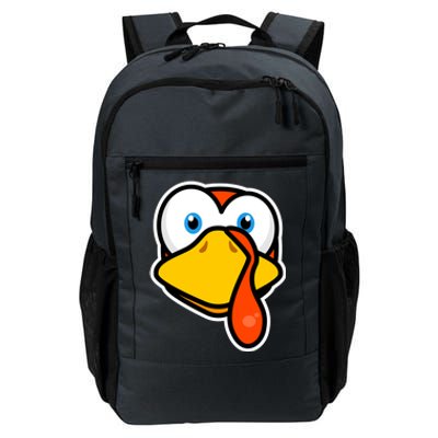 Cute Turkey Face Thanksgiving Costume Gift Daily Commute Backpack