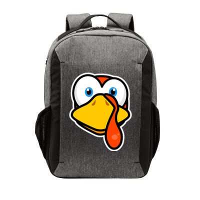 Cute Turkey Face Thanksgiving Costume Gift Vector Backpack