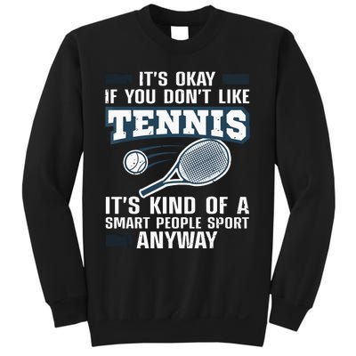 Cute Tennis For Tennis Players Coach Sports Humor Sweatshirt