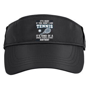 Cute Tennis For Tennis Players Coach Sports Humor Adult Drive Performance Visor