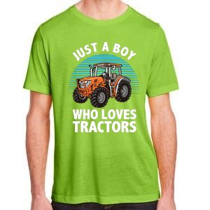 Cool Tractor For Boy Farmtruck Farmer Driver Adult ChromaSoft Performance T-Shirt