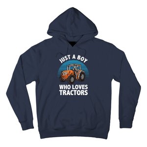 Cool Tractor For Boy Farmtruck Farmer Driver Hoodie