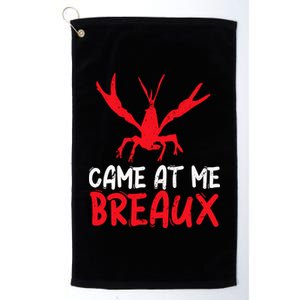 Crawfish Tees Funny Cajun Platinum Collection Golf Towel