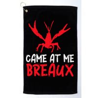 Crawfish Tees Funny Cajun Golf Towel