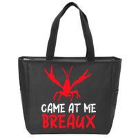 Crawfish Tees Funny Cajun Zip Tote Bag