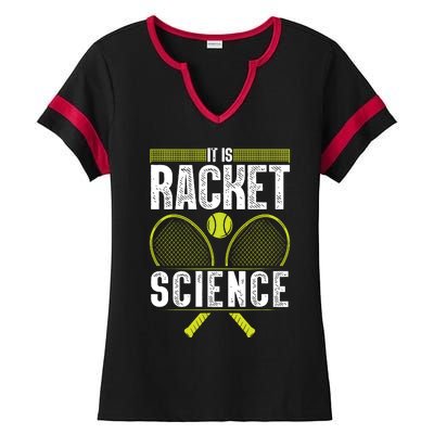 Cool Tennis For Tennis Player Coach Sports Lover Ladies Halftime Notch Neck Tee